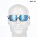 Sunglasses Tifosi Navar matte white/smoke bright blue mirror 9