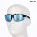 Tifosi Centus gloss black/smoke bright blue sunglasses 9