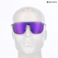 Sunglasses Tifosi Sanctum SL crystal clear/smoke purple mirror ar 4