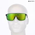 Tifosi Sanctum Polarized crystal smoke/green mirror polarized sunglasses 5
