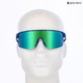 Sunglasses Red Bull SPECT Dakota matt blue/smoke with green-purple mirror 7