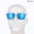 Oakley Holbrook XL polished clear/prizm sapphr irid polar sunglasses 13