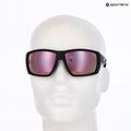 UVEX Mtn Venture CV black matt/mirror pink sunglasses 10