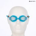 Children's swim goggles Speedo Skoogles azure blue/fluro green/fluro orange/clear 3