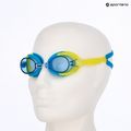 Cressi Starfish green/azure children's swim goggles 7