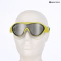 Children's swim goggles arena The One Mirror Jr silver/soft green/blue cosmo 9
