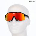 Koo Demos black matt/red mirror sunglasses 9