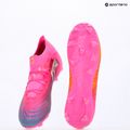 Children's football boots PUMA Future 9 Pro FG/AG Jr poison pink/puma wht/sun stream/bright aqua/puma blk 17