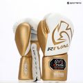 Rival RS100 Professional white/gold boxing gloves 5