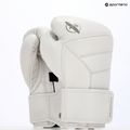 Hayabusa T3 Kanpeki arctic white boxing gloves 15