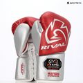 Boxing gloves Rival RS100 Professional red/silver 6