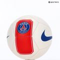 Mini football ball Nike Skills Paris-Saint Germain white/university red size 1 7