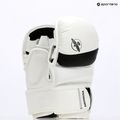 Hayabusa T3 Hybrid white/black grappling gloves 8