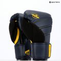 Hayabusa T3 navy/yellow boxing gloves 8