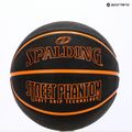 Spalding Phantom basketball black/orange size 6 3