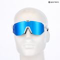 Bliz Hero Small matt white/brown/blue multi sunglasses 8