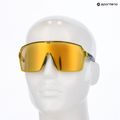 Rudy Project Spinshield crystal blue avio/apple green/multilaser yellow sunglasses 8