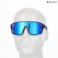 Red Bull SPECT Daft blue/smoke with blue mirror sunglasses 7
