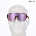 Tripoint 009 Lake Prespa Small matt burgundy/brown/pink multi sunglasses 12