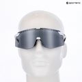 Sunglasses UVEX Pace Stage white matt/mirror silver 7
