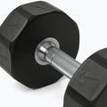 Chrome dumbbell Nike Strength Pro Urethane Dumbbell 12 kg black/white 4