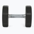 Chrome dumbbell Nike Strength Pro Urethane Dumbbell 14 kg black/white 3