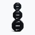 Chrome dumbbell Nike Strength Pro Urethane Dumbbell 14 kg black/white 6