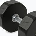 Chrome dumbbell Nike Strength Pro Urethane Dumbbell 20 kg black/white 4
