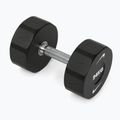 Chrome dumbbell Nike Strength Pro Urethane Dumbbell 24 kg black/white
