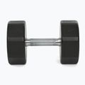 Chrome dumbbell Nike Strength Pro Urethane Dumbbell 24 kg black/white 3