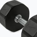 Chrome dumbbell Nike Strength Pro Urethane Dumbbell 26 kg black/white 4