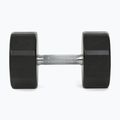 Chrome dumbbell Nike Strength Pro Urethane Dumbbell 28 kg black/white 3