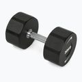 Chrome dumbbell Nike Strength Pro Urethane Dumbbell 30 kg black/white