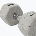 Rubber-coated dumbbell Nike Strength Grind Hex Dumbbell 12,5 kg wolf grey 4
