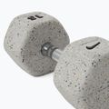 Rubber-coated dumbbell Nike Strength Grind Hex Dumbbell 15 kg wolf grey 4