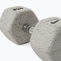 Rubber-coated dumbbell Nike Strength Grind Hex Dumbbell 17,5 kg wolf grey 4