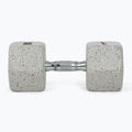 Rubber-coated dumbbell Nike Strength Grind Hex Dumbbell 20 kg wolf grey 3