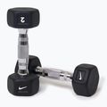 Dumbbells Nike Strength Hex Dumbbell 2 x 2 kg black/white