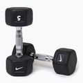 Dumbbells Nike Strength Hex Dumbbell 2 x 5 kg black/white