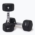 Dumbbells Nike Strength Hex Dumbbell 2 x 9 kg black/white