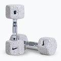 Dumbbells Nike Strength Grind Hex Dumbbell 2 x 5 kg wolf grey
