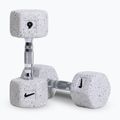 Dumbbells Nike Strength Grind Hex Dumbbell 2 x 6 kg wolf grey