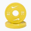 Weight Nike Strength Change Plates 2 x 1,5 kg yellow/white