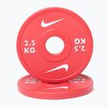 Weight Nike Strength Change Plates 2 x 2,5 kg red/white