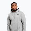 Men's sweatshirt Nike Strength S&C Hoodie heather grey/black 4
