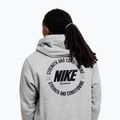 Men's sweatshirt Nike Strength S&C Hoodie heather grey/black 5