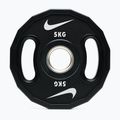 Weight Nike Strength Pro Urethane Plates 2 x 5 kg blak/white