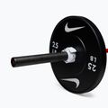 Barbell collars Nike Strength Barbell Collars 2 pcs. white/black 9
