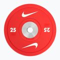 Bumper load Nike Strength Pro Urethane Bumper Plates 25 kg red/white 2
