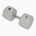 Rubber-coated dumbbell Nike Strength Grind Dumbbell 30 kg wolf grey
